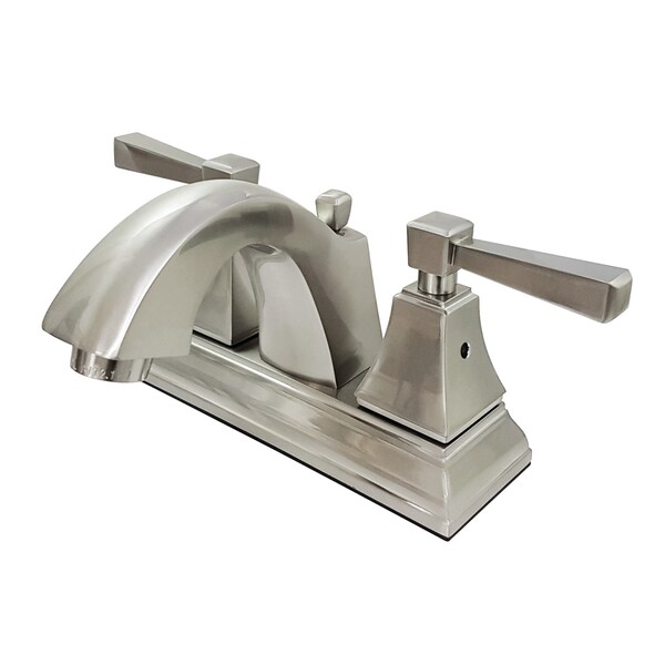 Fauceture 4" Centerset Bathroom Faucet, Brushed Nickel FSC4648DL - main